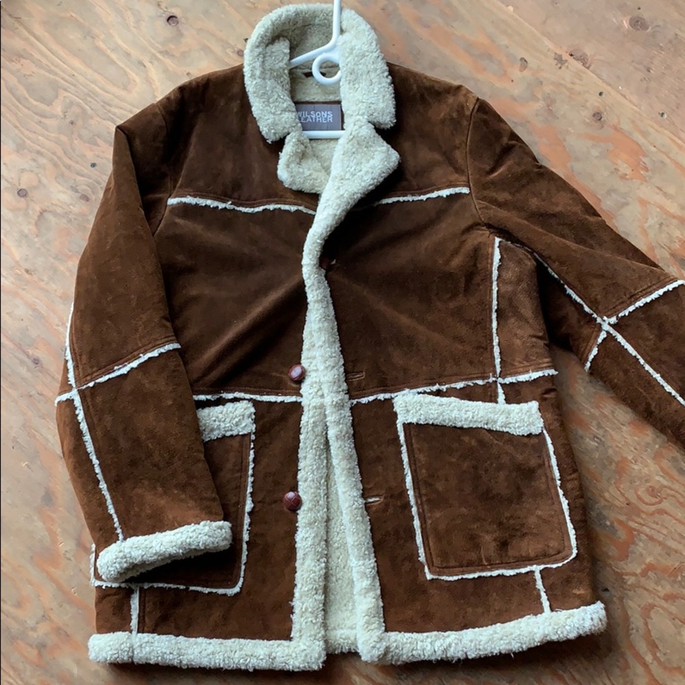 Wilson’s Leather suede!